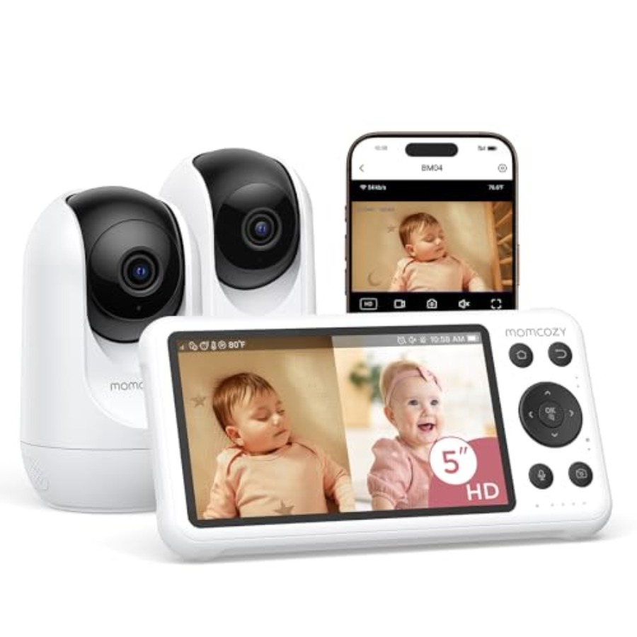 Baby Monitor Split Screen - Smart WiFi baby monitor for home