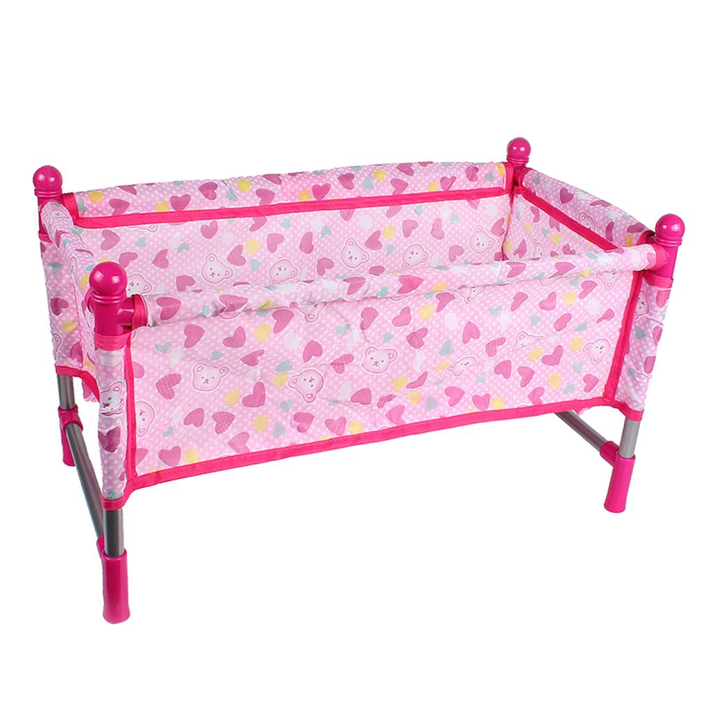 Baby Nursery Furniture Sets - Simulation Baby Doll Bed Crib Furniture