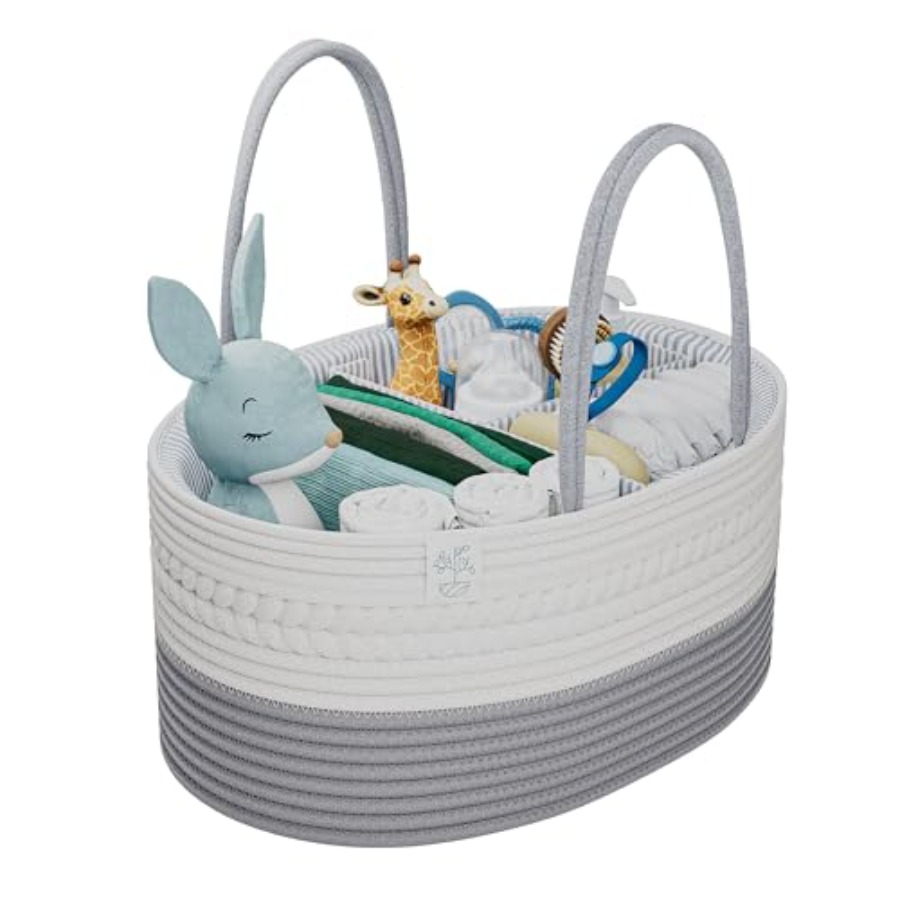 Baby Nursery Cart - Diaper Caddy Organizer for Baby Nursery