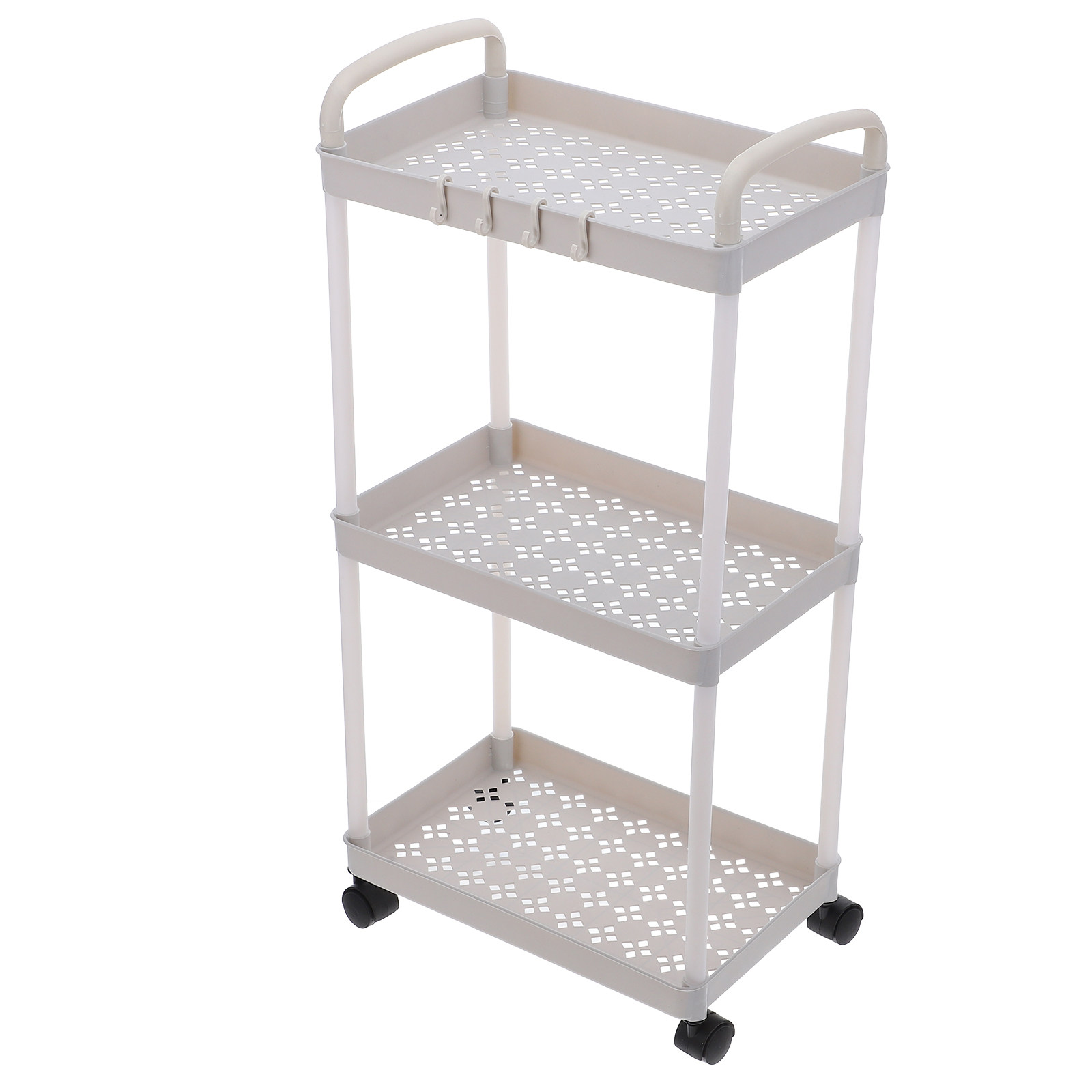 Three Tier Storage Cart with W - Baby Nursery Cart review and price