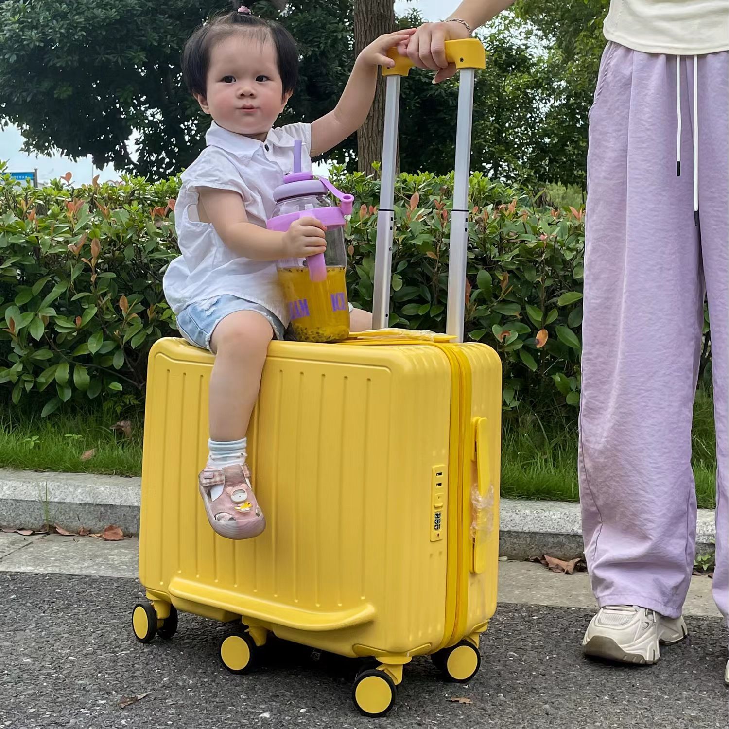 Children's Luggage Small Baby  - Baby Nursery Trolley review and price