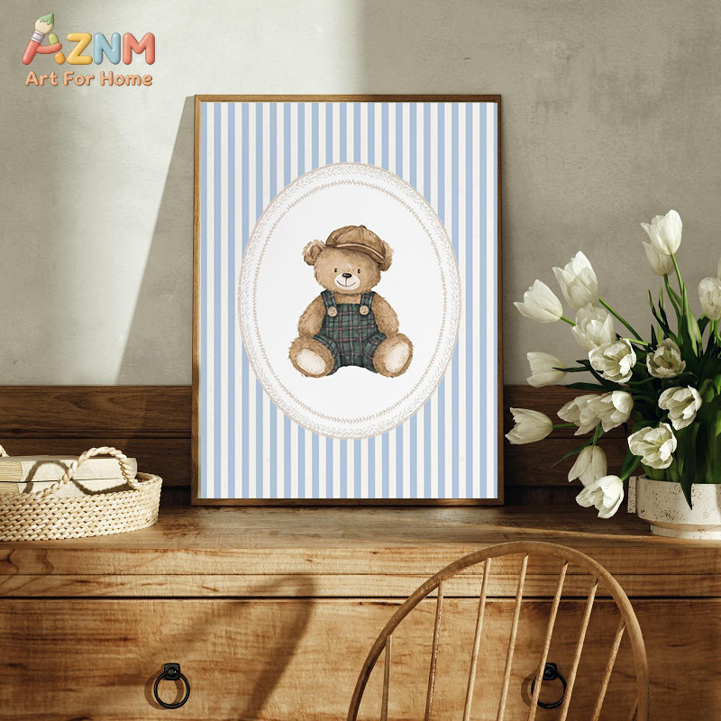 Watercolor Teddy Bear Nursery  - Baby Nursery Furniture Sets review and price