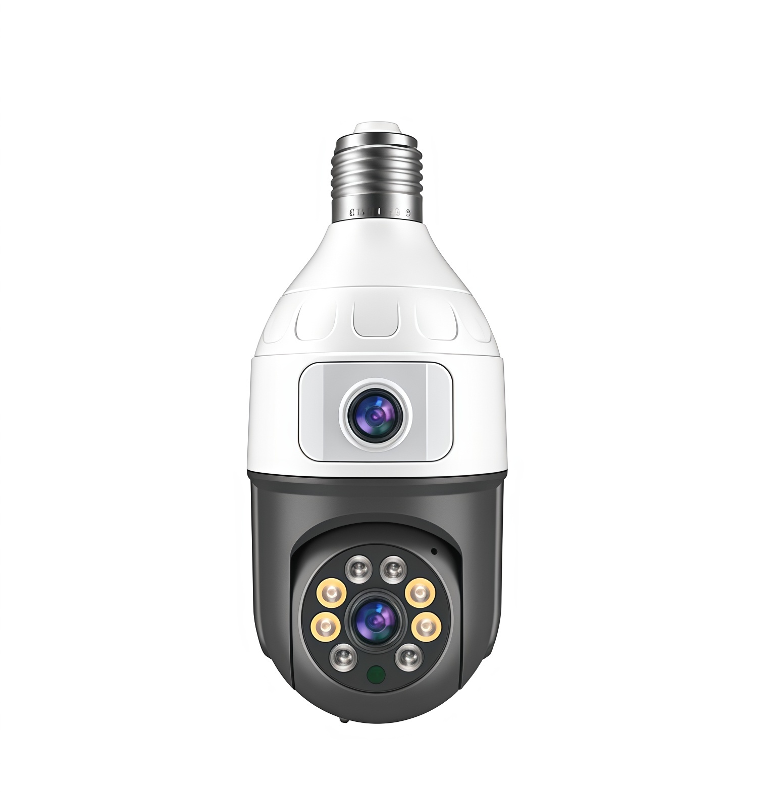 4MP Bulb E27 Dual Lens 360 Ind - Baby Monitor Split Screen review and price