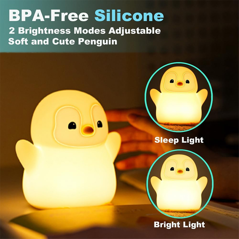 NEW Penguin Night Light Silico - Baby Nursery Table review and price