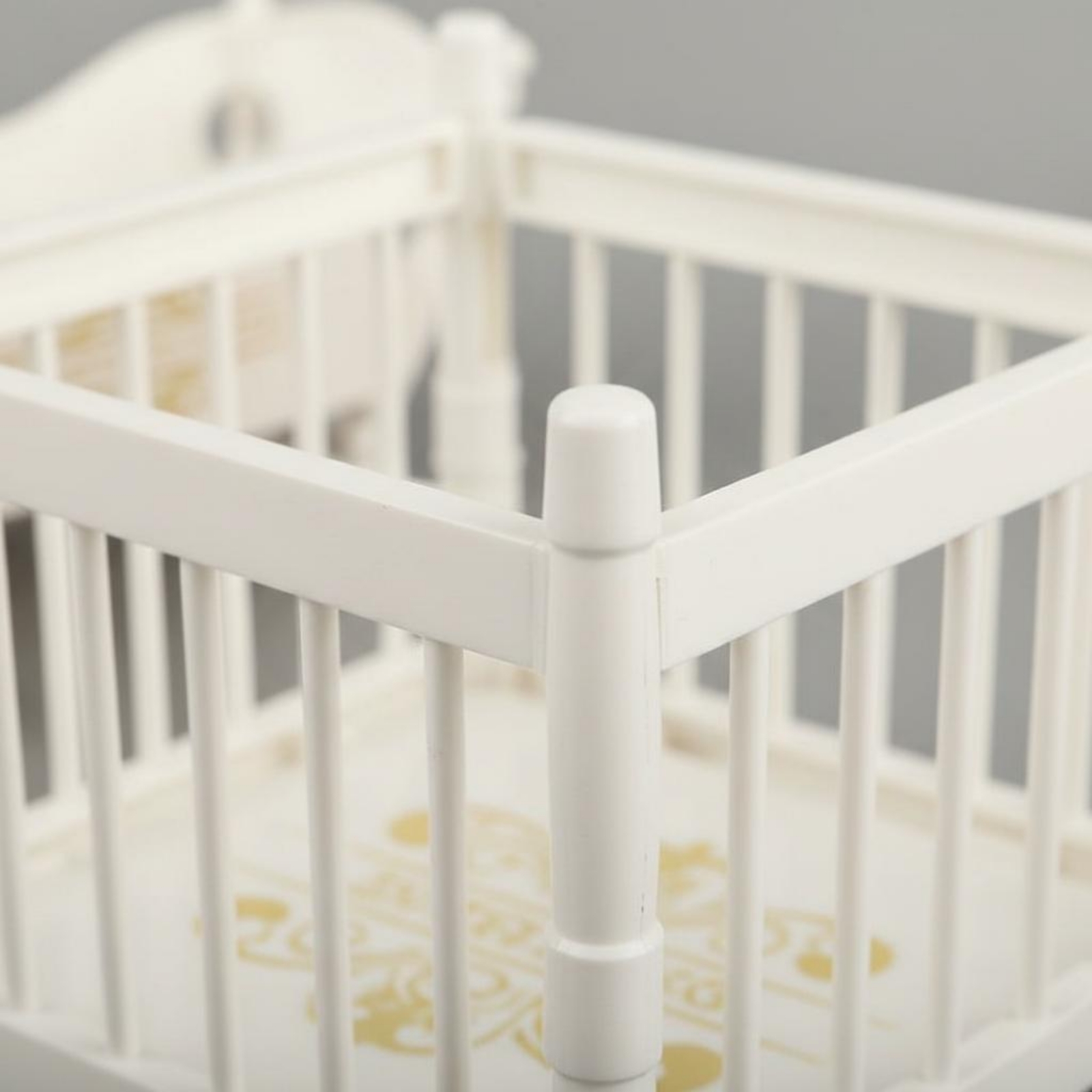 2 Pieces Miniature Cradle and  - Baby Nursery Furniture Sets review and price