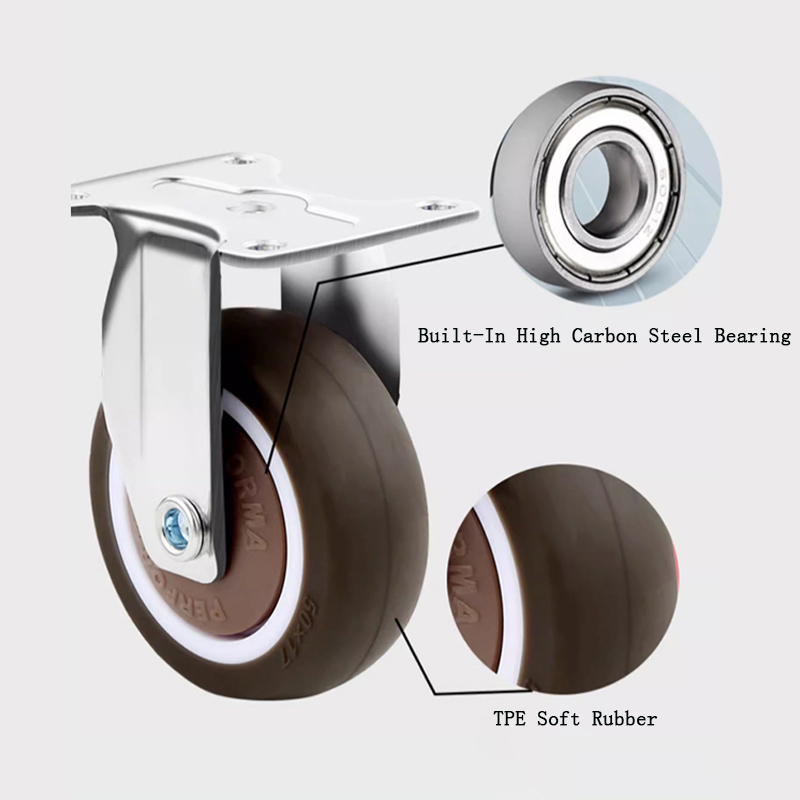 4pcs Stem Threaded Casters Off - Baby Nursery Trolley review and price