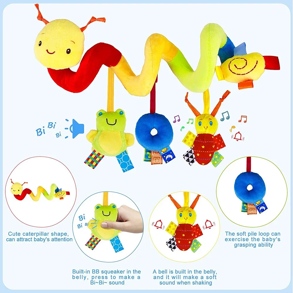 Spiral Stroller Toys Newborn P - Baby Nursery Trolley review and price