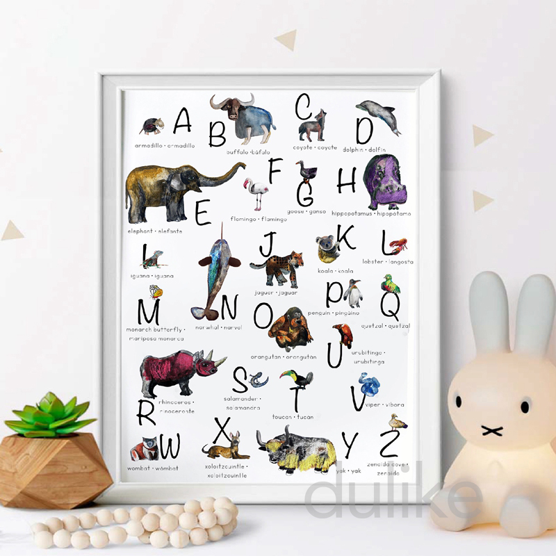Spanish Kids Bedroom Art Decor - Baby Nursery Quotes Wall Art review and price