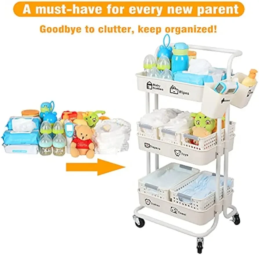 #For Baby Diaper Caddy Organiz - Baby Nursery Cart review and price