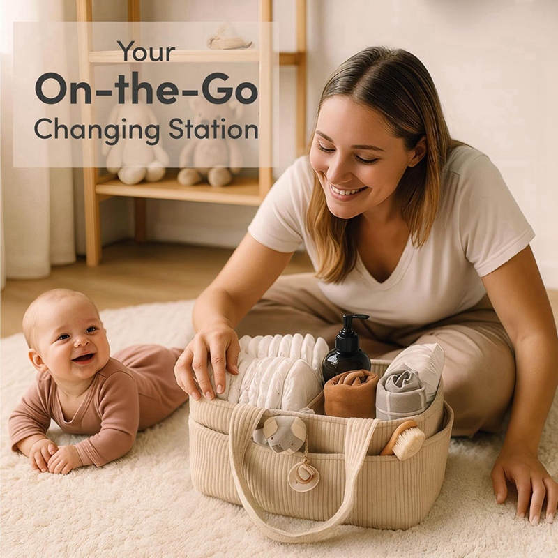Baby Diaper Organizer for Chan - Baby Nursery Table review and price