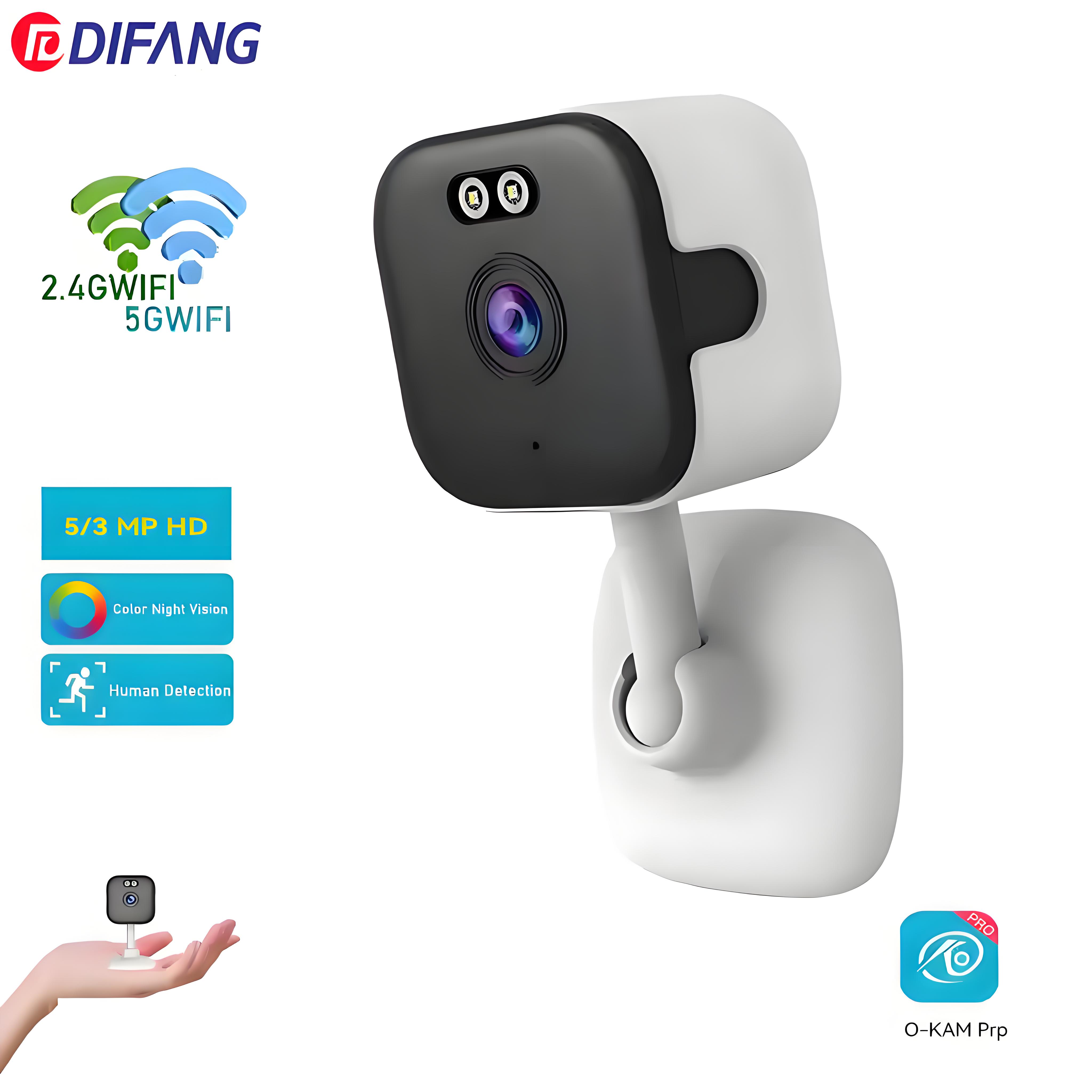 O-Kam Pro 5MP Mini Cube Dual B - Baby Monitor Split Screen review and price