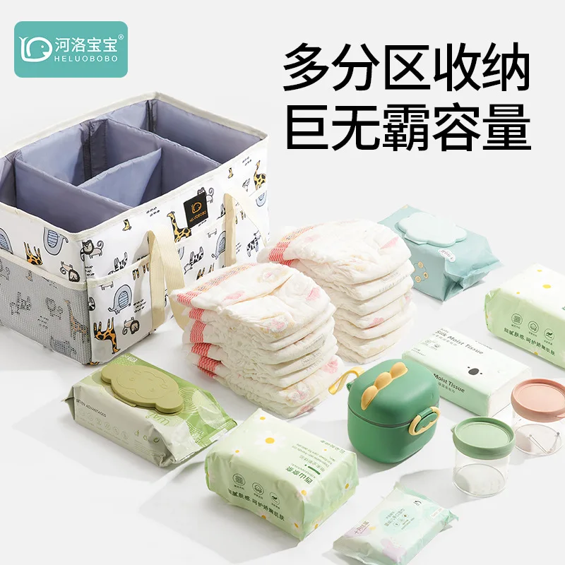Baby Diaper Ball Bag Organizer - Baby Nursery Table review and price