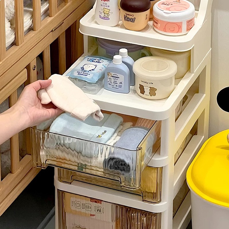 3-Tier Rolling Storage Cart Nu - Baby Nursery Cart review and price