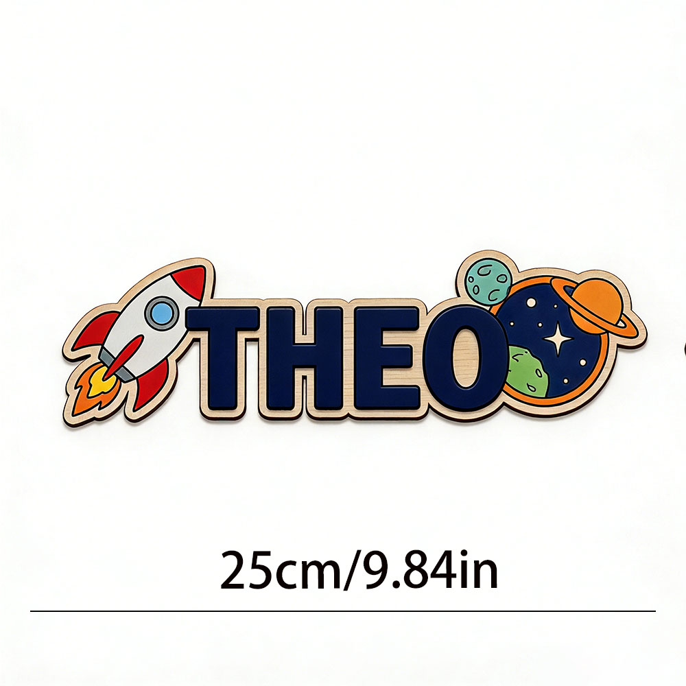 Personalized Space Rocket Name - Baby Nursery Name review and price