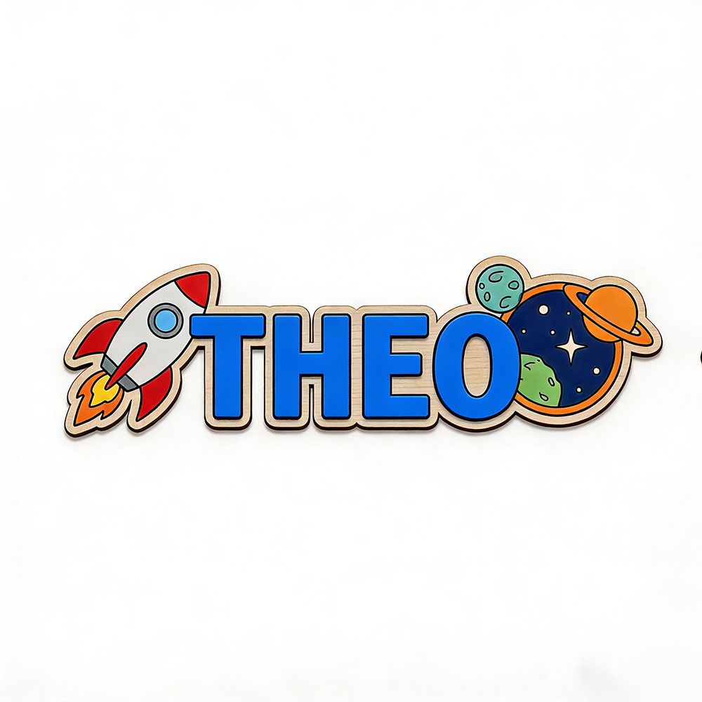 Personalized Space Rocket Name - Baby Nursery Name review and price