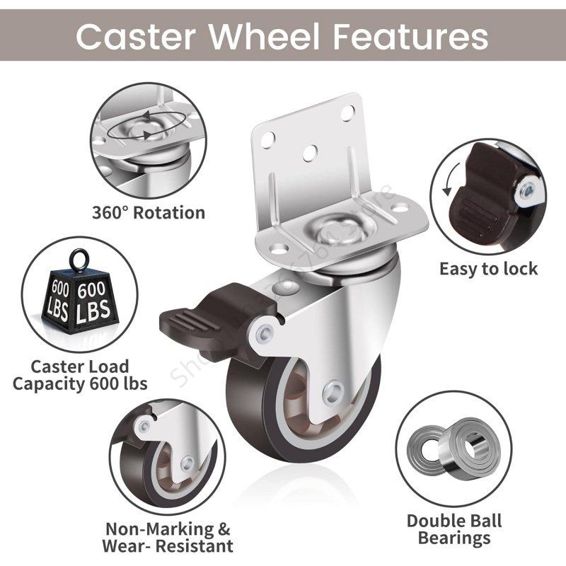 4Pcs L Type Heavy Duty Furnitu - Baby Nursery Trolley review and price