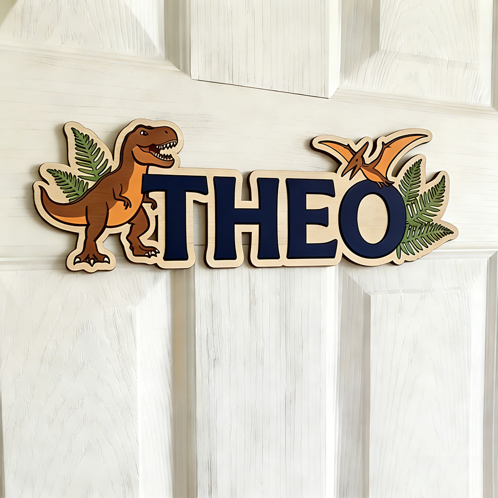 Personalized Dinosaur Name Sig - Baby Nursery Name review and price