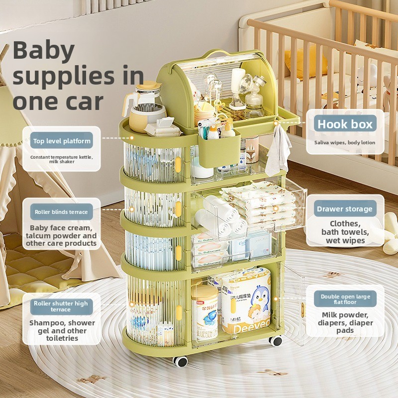 Hanging Floor Cart Baby Organi - Baby Nursery Trolley review and price
