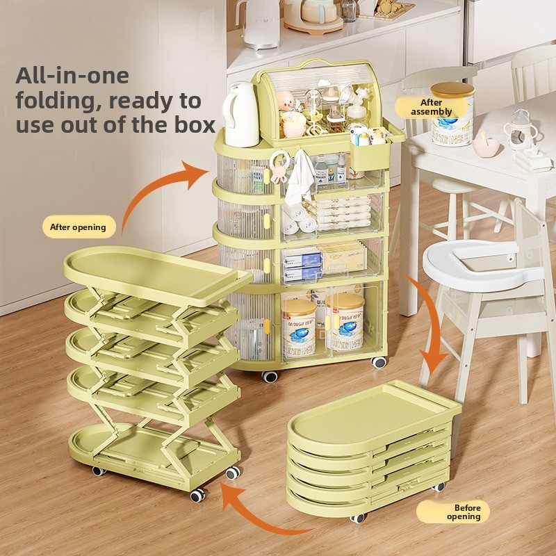 Hanging Floor Cart Baby Organi - Baby Nursery Trolley review and price