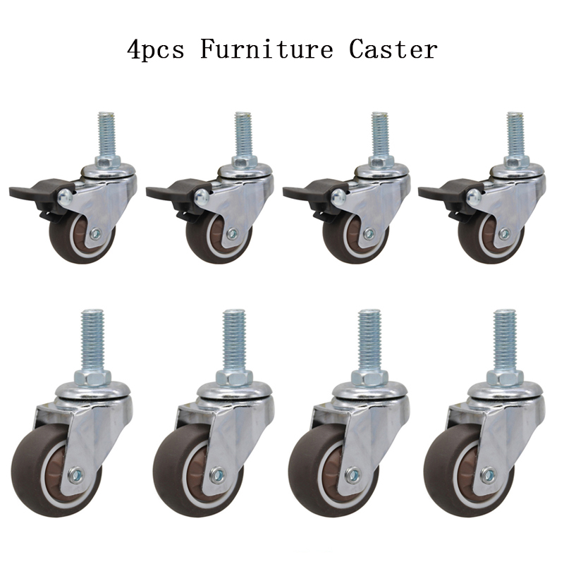 4pcs Furniture Casters Wheels  - Baby Nursery Trolley review and price