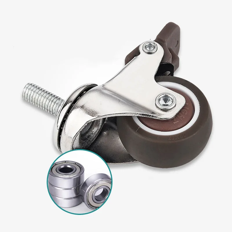 4pcs Furniture Casters Wheels  - Baby Nursery Trolley review and price
