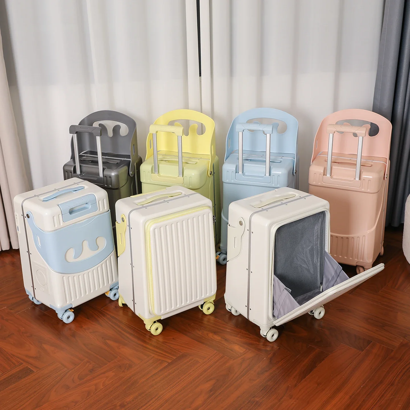 BunnyFly Kid Mom Suitcase with - Baby Nursery Trolley review and price