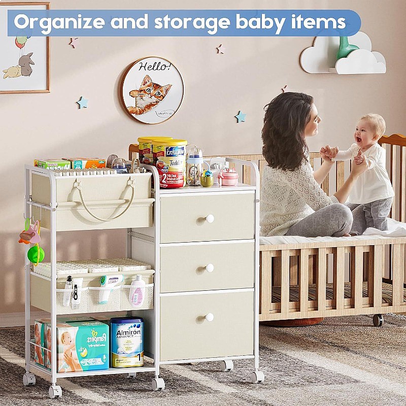 Large Capacity Baby Diaper Org - Baby Nursery Cart review and price