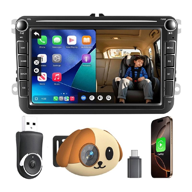 ABQB-Baby Car Camera 150° Wide - Baby Monitor Split Screen review and price
