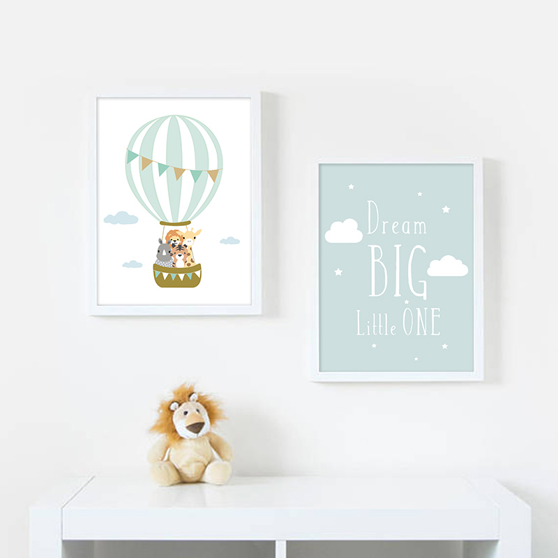 Balloon Moon Nursery Poster Wa - Baby Nursery Quotes Wall Art review and price