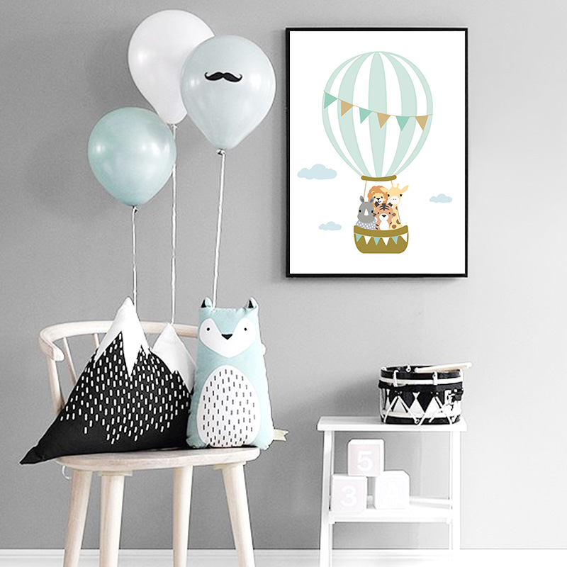 Balloon Moon Nursery Poster Wa - Baby Nursery Quotes Wall Art review and price