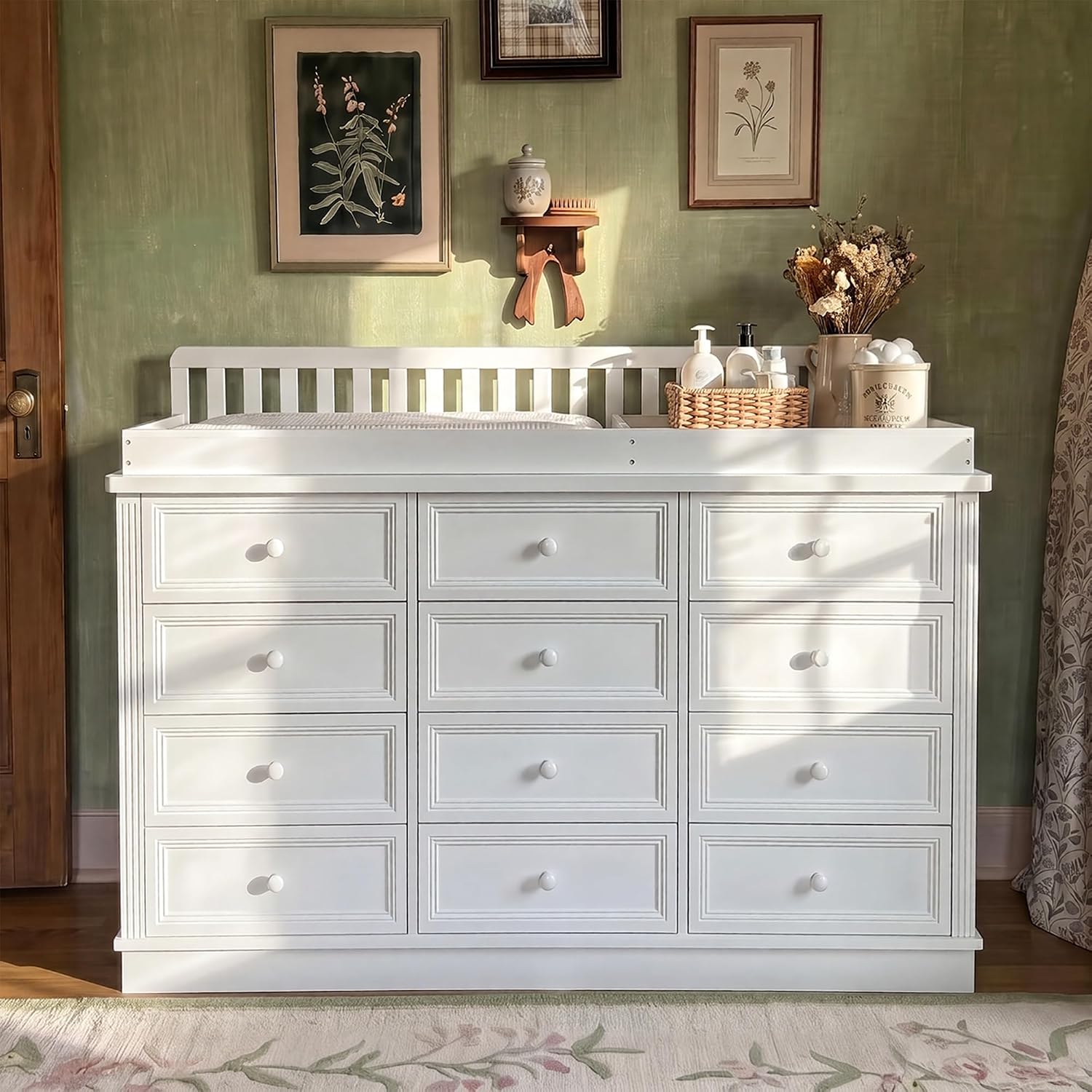 Baby Changing Table Dresser, 1 - Baby Nursery Table review and price